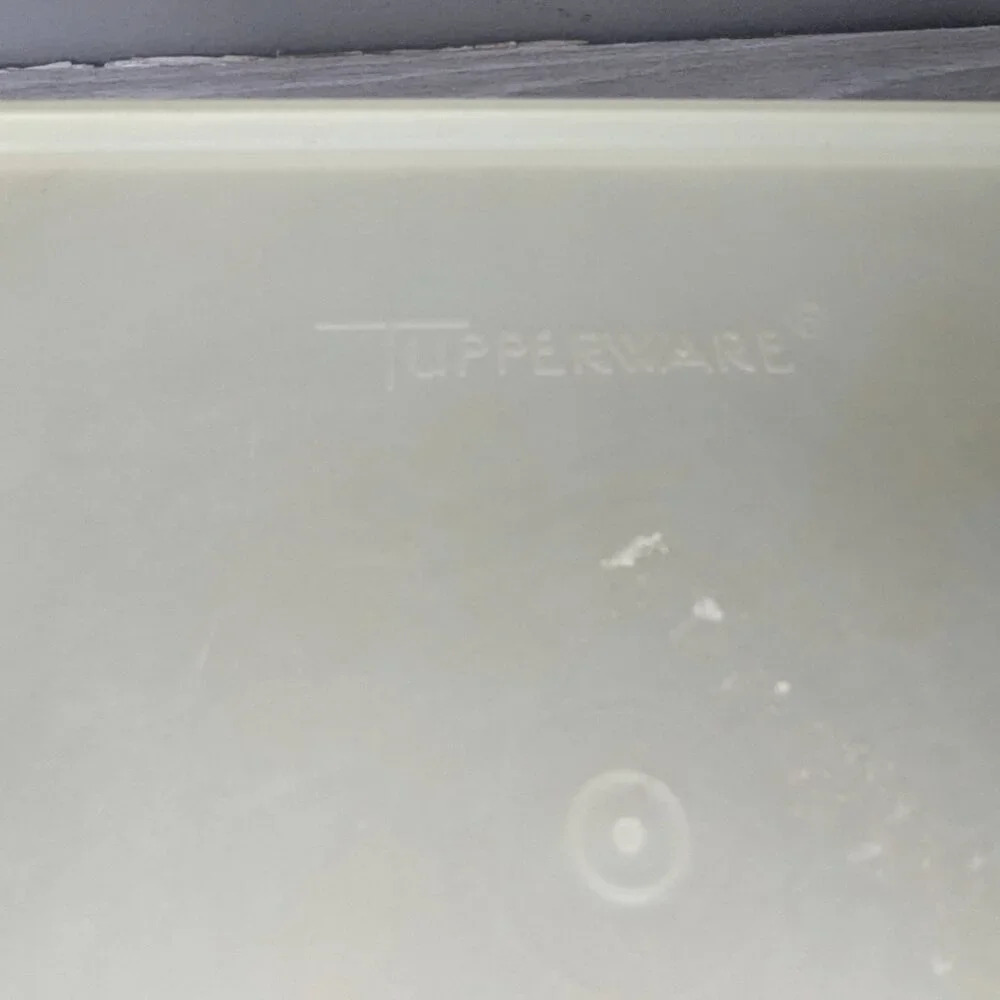 Vintage Tupperware Square Storage Container with Lid 515-2 10